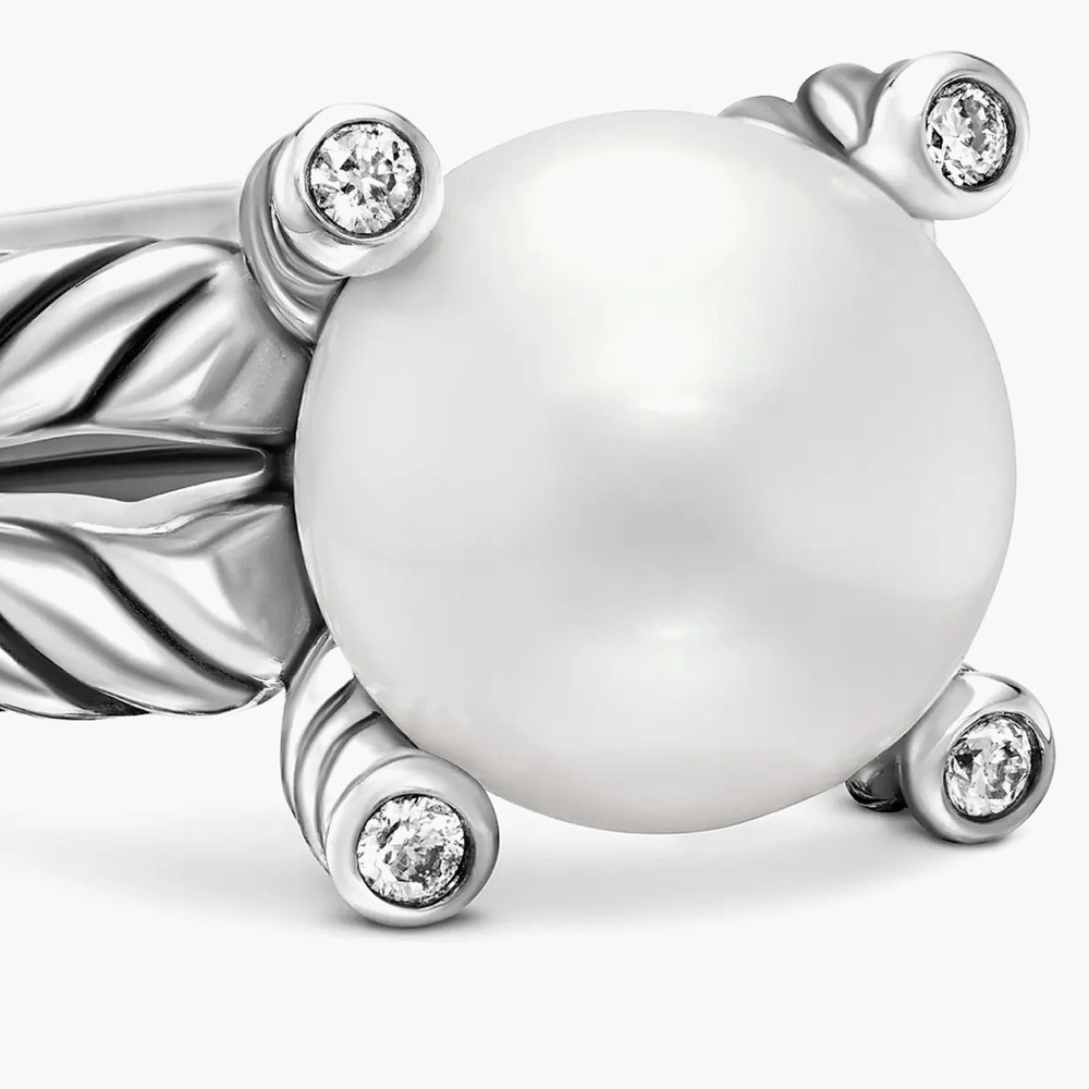David Yurman Cable Collectibles Pearl Ring